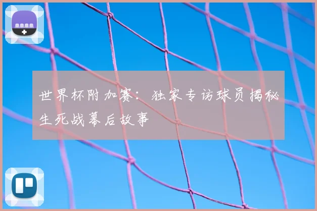 世界杯附加赛：独家专访球员揭秘生死战幕后故事